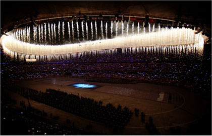 Olympic opening ceremonies, Beijing, 2008