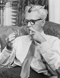 James Grover Thurber, American humorist and cartoonist