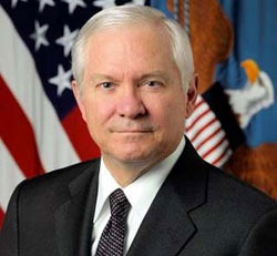 US Defense Secretary Robert Gates