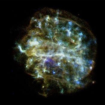 supernova remnant with a pulsar at its center