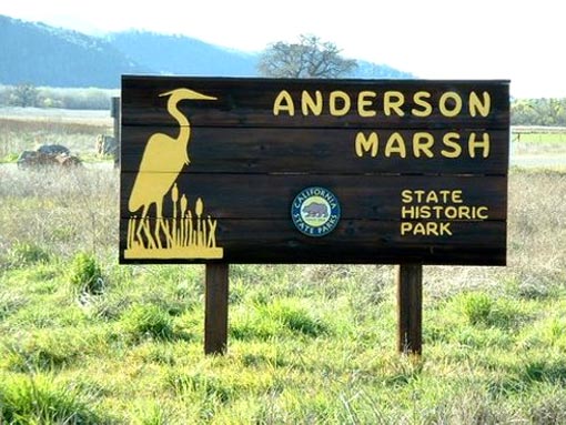 Among 220 state parks the governor proposes to close, Anderson Marsh Park is a California State Historic Park