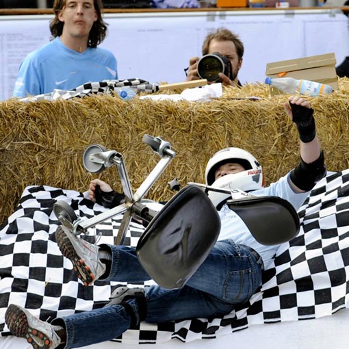 German Championships in Office Chair Racing