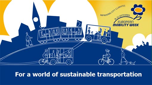 European Mobility Week: opportunity for European cities and towns to participate to the most widespread event on sustainable mobility