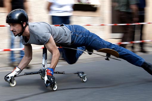 the first German Championships in Office Chair Racing