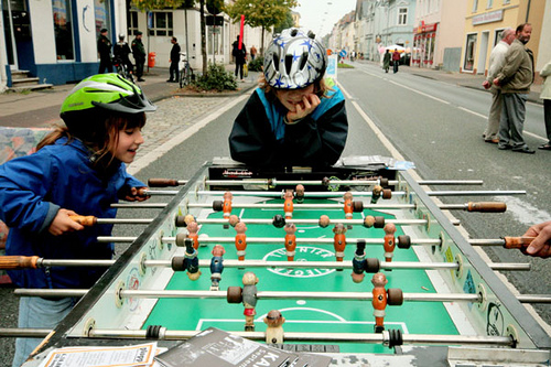 Bielefeld, Germany, car-free week