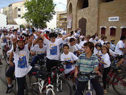 car-free week, Requena, Spain