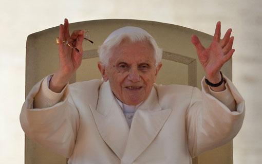 The Vatican says 50,000 people have obtained tickets for Pope Benedict's last audience but many more may come and city authorities have prepared for 200,000, installing metal detectors in the area, deploying snipers and setting up field clinics